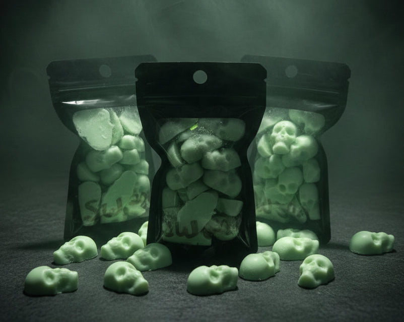 Mini skull wax melts