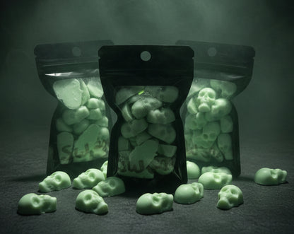 Mini skull wax melts