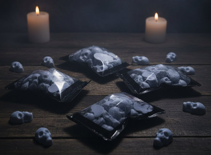 Mini skull wax melts