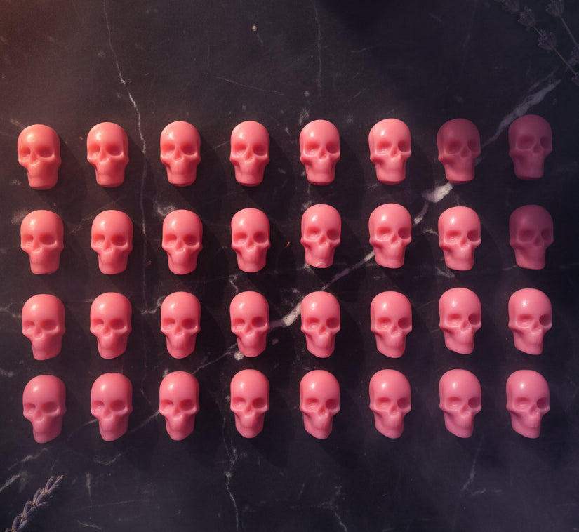 Mini skull wax melts